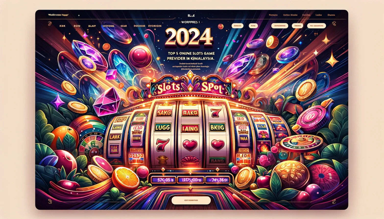 2024 Top 5 Online Slots Game Providers