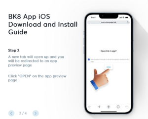 Step 2 - Download the BK8 iOS Casino App