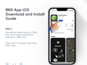 Step 3 - Download the BK8 iOS Casino App